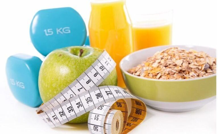 Une bonne nutrition et une activité physique aident à compléter le régime à 6 pétales