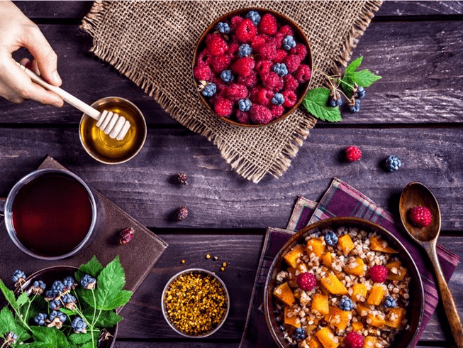 Une variété de recettes